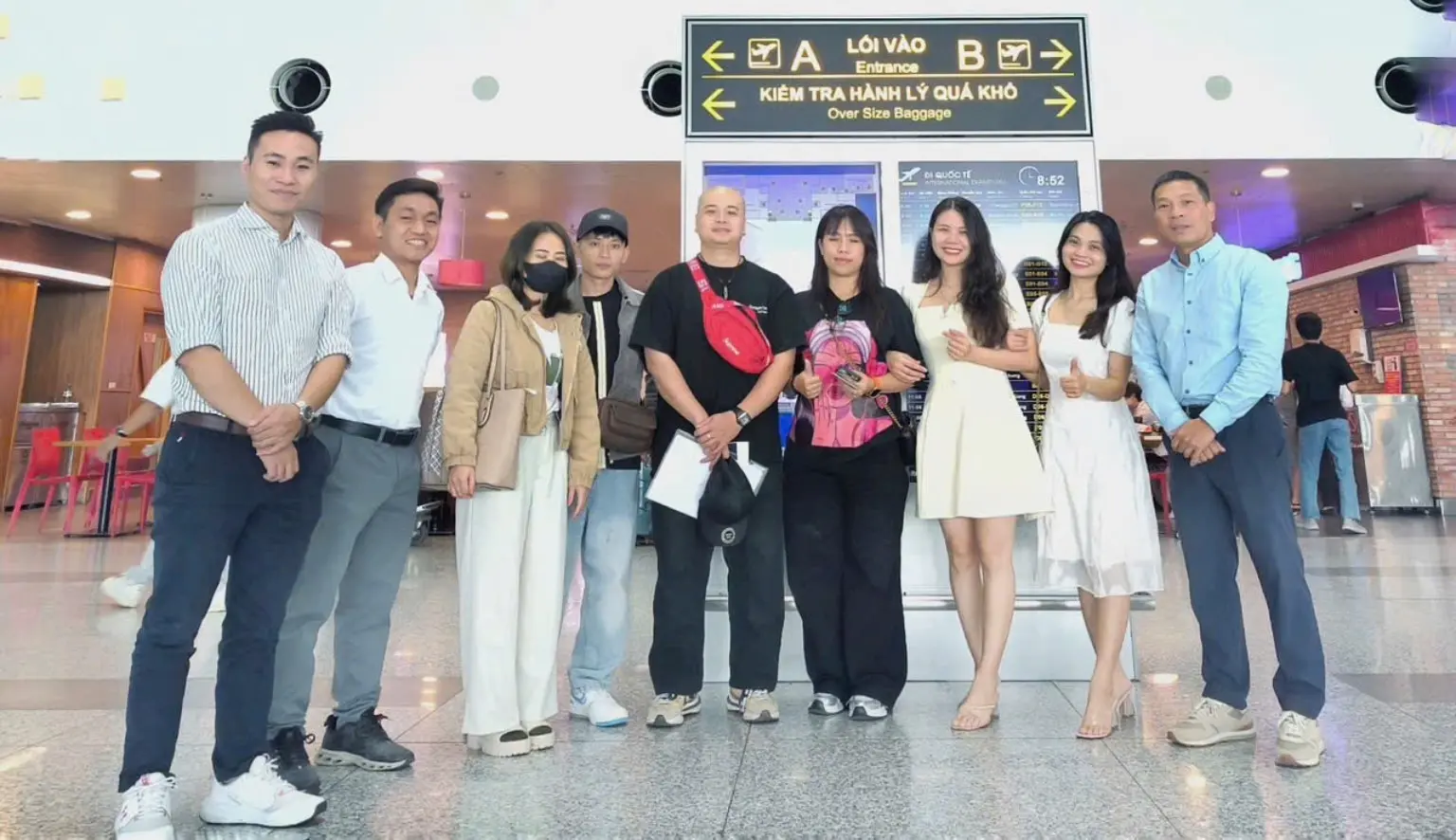 TG Group đồng hành cùng khách hàng tại sân bay